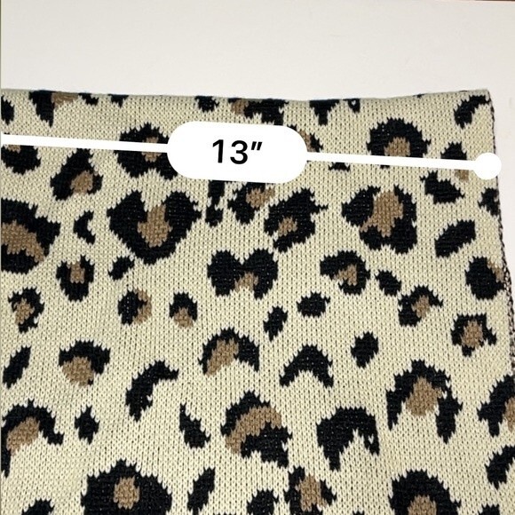Francesca's Collections Gabreille Leopard Blush Scarf NWT - Picture 7 of 9